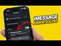 iMessage Activation Error on iPhone 17 Pro Max Fix It Fast