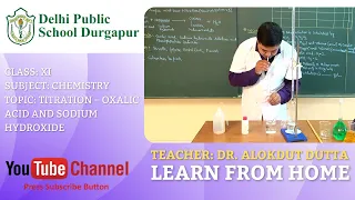 Download CLASS XI | TOPIC:  TITRATION – OXALIC ACID AND SODIUM HYDROXIDE | CHEMISTRY | LAB | DPS DURGAPUR MP3