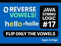 Reverse Vowels in a String GFG String Problem Java DSA Series
