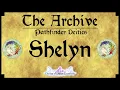 THE ARCHIVE - Pathfinder Deities Shelyn The Eternal Rose