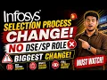 Infosys Hiring Process Changed No Role On-Campus Off-Campus Latest Update