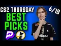 BEST CS2 ESPORTS PICKS THURSDAY 26 FREE CS2 IEM COLOGNE MAJOR Best PrizePicks Picks