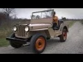 Jeep History 1945-1949 Willys CJ2A