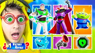 Random Skin TOY STORY en FORTNITE 👽😂😈 (secreto)