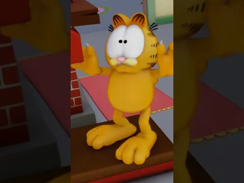😡 ¡Garfield se vengará! 😡 #shorts #Garfield #dibujos animados #animación