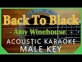 Download Lagu Back To Black - Amy Winehouse [Acoustic Karaoke | Male Key]