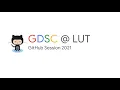 Introduction to GitHub GDSC at LUT University