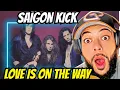 LIGHTERS IN THE AIR FIRST TIME HEARING Saigon Kick - Love Is On The Way REACTION