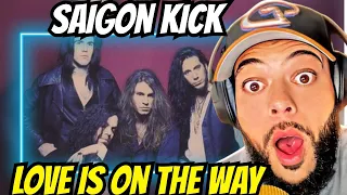 LIGHTERS IN THE AIR FIRST TIME HEARING Saigon Kick - Love Is On The Way REACTION