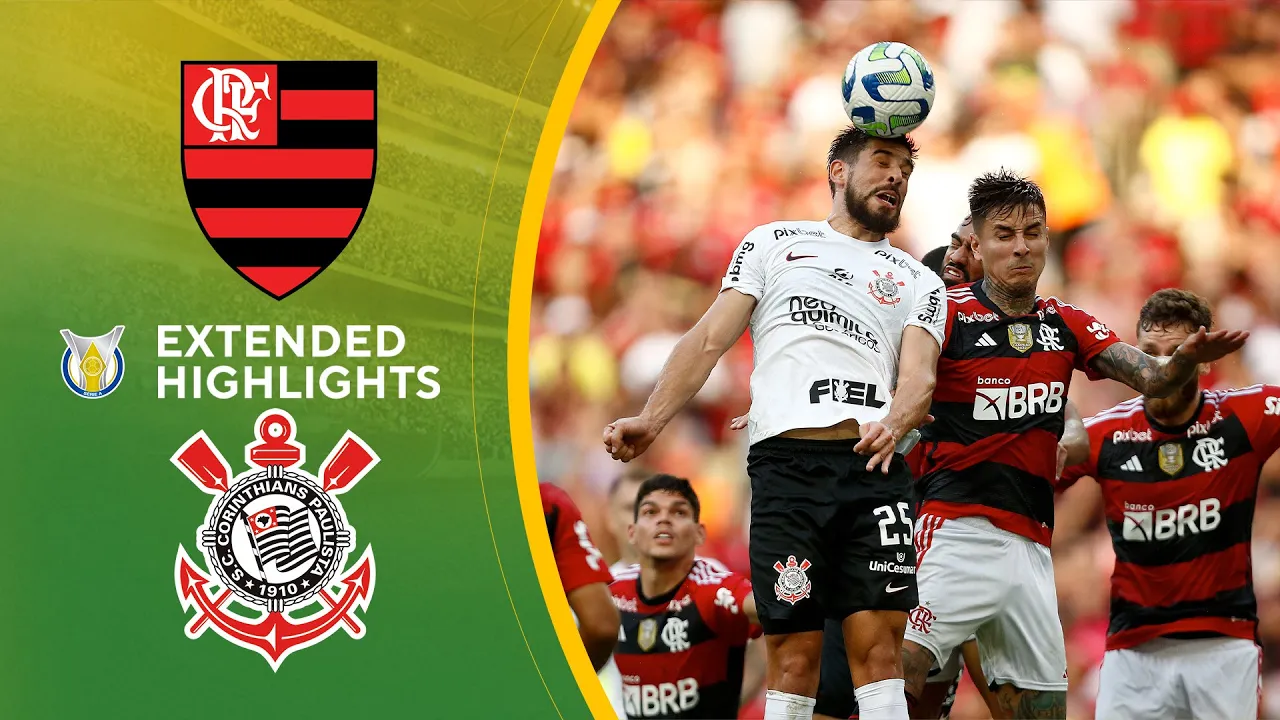 Flamengo vs Corinthians: Extended Highlights | Brasilerao Série A | CBS Sports Golazo