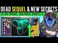 Destiny 2 Game Director Talks D2 Sequel Vaulting MISTAKE New Secrets Easier GM s Updates