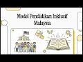 RINGKASAN DARIPADA GARIS PANDUAN PROGRAM PENDIDIKAN INKLUSIF MURID BERKEPERLUAN KHAS - EDISI 2018