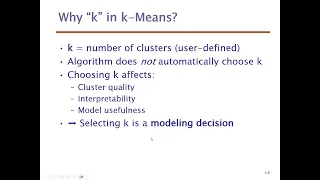 Data Science Explain K-Means clustering and when to use it Implement k-Means using Scikit-Learn