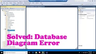 Solving Data Diagram Error