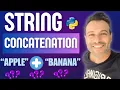 3 5 Python String Concatenation Python Course for Beginners
