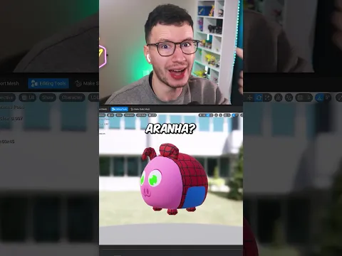 PORCO ARANHA NO FORTNITE!
