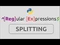 RegEx in Python Part-9 Splitting