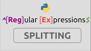 RegEx in Python Part-9 Splitting