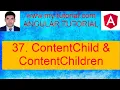 ContentChild ContentChildren in angular