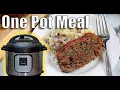 Instant Pot Meatloaf with Mashed Potatoes