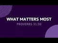 Download Lagu What Matters Most - Daily Devotion