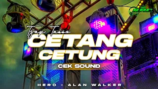 dj cek sound tjap tasso cetang cetung hero viral tiktok terbaru krc music