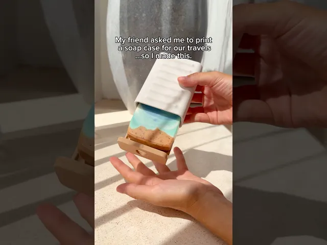 SOAPIS – Travel Soap Case with Slide-Out Tray | Minimal Soap Box Holder for Bathroom, Gym & Travel video thumbnail
