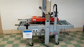 The 3M-Matic Case Sealer 800r with the 3M AccuGlide 3 Tape Head is a random case sealer that automat. 