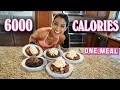 BJ s Restaurant Pizookie Challenge GIRL VS FOOD 6000 Calories in One Meal