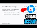 How To Create a Chase Bank Account Online - Tutorial