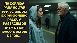 Na corrida para voltar para casa, um ex-prisioneiro pagou a passagem de trem de um idoso, e um dia..
