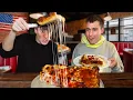 Two Brits try REAL Detroit Style Pizza in Detroit
