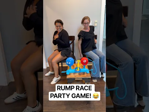 Rump Race Party Game 😂 perfect for family game night!