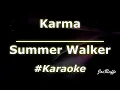 Summer Walker - Karma (Karaoke)