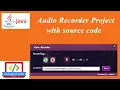 sound recording application in java recording project in java with source code