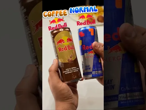 I Tried Red Bull Coffee 💀
