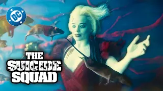 the suicide squad harley takes the plunge super scenes dc