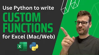 Use Python to write Custom Functions for Excel Web