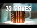 Solving The JAPANESE BINARY Puzzle Box - 32 Moves
