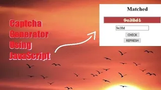 captcha generator using javascript web devil html css amd js