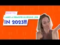 5 Steps to Landing a Remote Nursing Job in 2023
