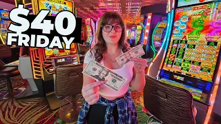 I Put 40 in 5 Brand New Slot Machines in Las Vegas