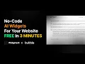 Create an AI Website with Bubble in 3 Minutes No-Code