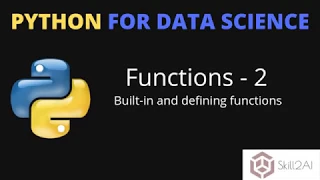 Python Function - practical Built-in Type Conversion User Defined Python for Data Science