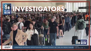 Long waits snarl TSA lines foil Las Vegas reporter s homecoming from San Diego