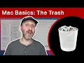 Mac Basics Using the Trash To Delete Files