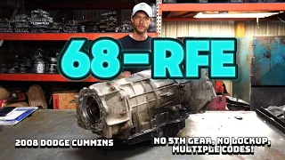 2008 Dodge Cummins 2500 - 68RFE Teardown 5th Gear Slip No Lockup