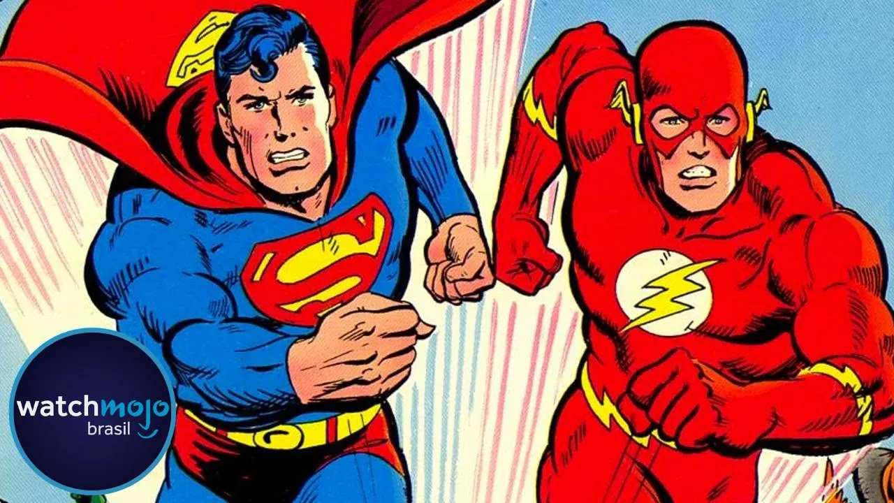 Os 10 super heróis mais rápidos
