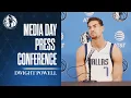 Dwight Powell 24-25 Media Day Press Conference 24