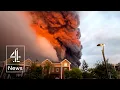 Ukraine s largest attack of the year on Russia